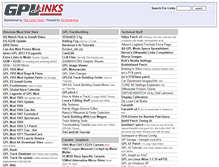 Tablet Screenshot of gpllinks.org